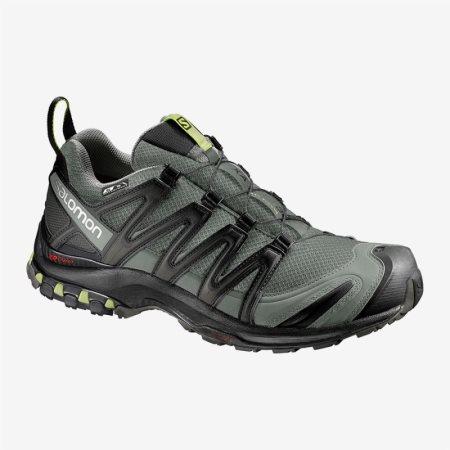 Scarpe Trail Running Salomon XA PRO 3D CS WP Uomo Verde Oliva IT 2-F37